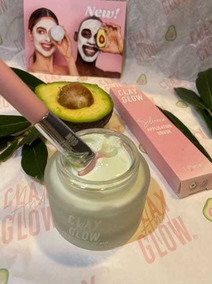 Clay And Glow Avocado Masker vloeistof review