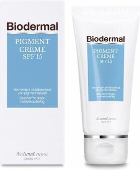 Biodermal product tegen donkere vlekken na acne